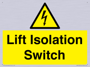 Lift Isolation Switch